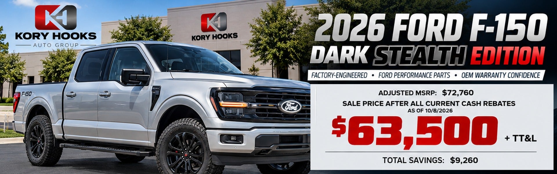 2026 Ford F-150 Stealth For Sale 