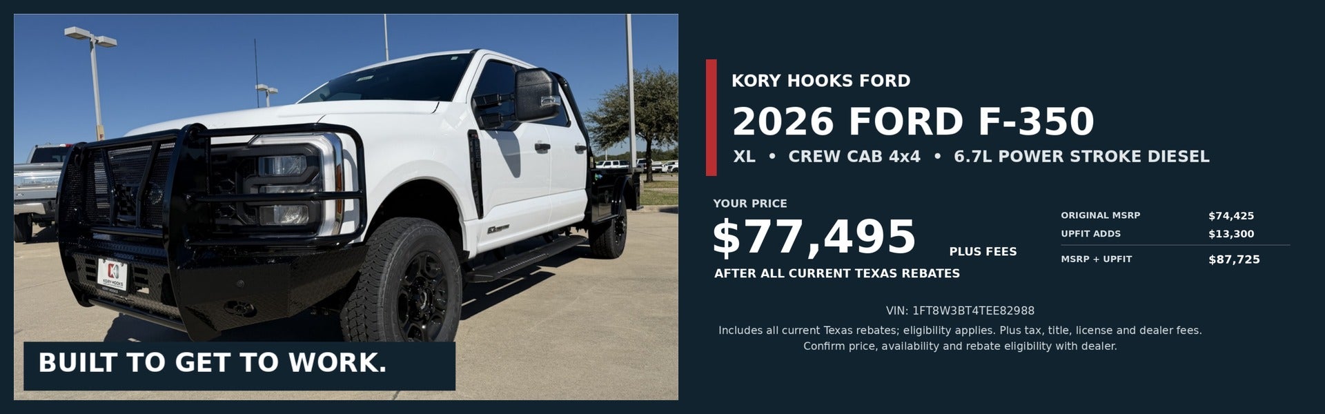 2026 Ford Crew Cab For Sale